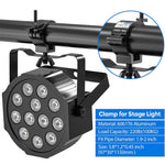 10 STKS Heavy Duty Aluminium Podiumverlichting Mount (black) Klem for Moving Head Light/Par Light/Stage Hook for 48-51mm