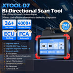 EU warehouse Local stock XTOOL D7 EU car diagnostics device ECU coding Auto Code reader diagnostic tool OBD2 Scanner 36+ Rese