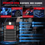 Usa EU warehouse Kingbolen Ediag All systems Obd2 Diagnostic tools With 15 Reset Scanner ECU coding Software 1 Year