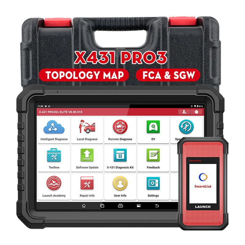 USA EU Warehouse LAUNCH Advanced X431 PRO3S+ Elite professional Automotive Diagnosemachine With J2534 Programming As PRO5