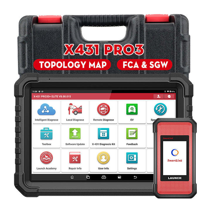 USA EU Warehouse LAUNCH Advanced X431 PRO3S+ Elite professional Automotive Diagnosemachine With J2534 Programming As PRO5