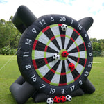 10FT giant inflatable soccer dartboard large soccer target dartboard for outdoor games, camping and soccer parties