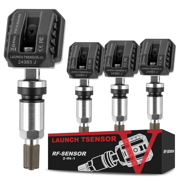 USA EU Warehouse LAUNCH LTR-V Geprogrammeerd bandenspanningscontrolesysteem RF dual Frequentie (315MHz+433MHz) TPMS Sensor