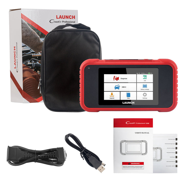 Crp 123e V2.0 Four-System Auto diagnostic tool machine OBD2 Code reader with 7 Resets