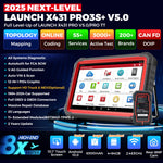 2026 LAUNCH X431 PRO3S+ V5.0 full system Car Diagnostics Tool OEM Topology map OBD2 scanner 2 year Free