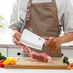 WILDMOK professional 7-piece chef knife set for home and professional kitchens, German steel, knives with sharp blades