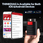 ThinkDiag Full-system All Software 1 year free OBD2 diagnostic tool 16 Reset Diensten Auto Code reader bidirectional Scan Too