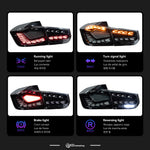 2 pcs AKD tail light for BMW F30 2013-2019 LED latest styling turn signal brake reverse light car accessories modified
