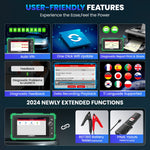 LAUNCH 2026 CRP919 EV diagnostic tool for electric vehicles and new energy car's with 40+ resets, OBD2 scanner & ECU coding