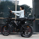 VOMO X80 PRO Electric City bike rear-wheel motor 250W Steel Frame 20 inch Wheels Hydraulische Disc brakes