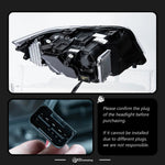 AKD Car Styling headlight for BMW 3 Serie E90 Led Projector Lens 2005-2012 E91 320i front lights signal automotive accessory