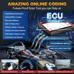 LAUNCH X431 PRO ELITE diagnostic full system 32 reset functions CAN FD DOIP coding X-431 V Platform Flagship level