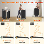 EU-stock foldable electric treadmill for home use, new design, under-desk walking pad with manual incline adjustment, , affordable