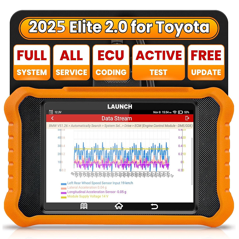 Usa EU warehouse LAUNCH Cre 2.0 Elite For Toyota Obd2 Scanner Diagnostic tool All Reset Servicecode reader