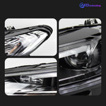 AKD headlight for Ford Mondeo Fusion headlight 2013-2016 DRL Turn signal High beam Angel Eye Projector Lens