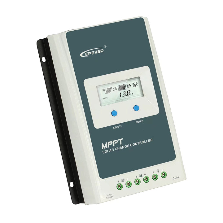 EPEVER Upgrade 10A 20A 30A 40A MPPT Solar Charge Controller Max PV-input 100V or 60V Batterijspanning 12V 24V