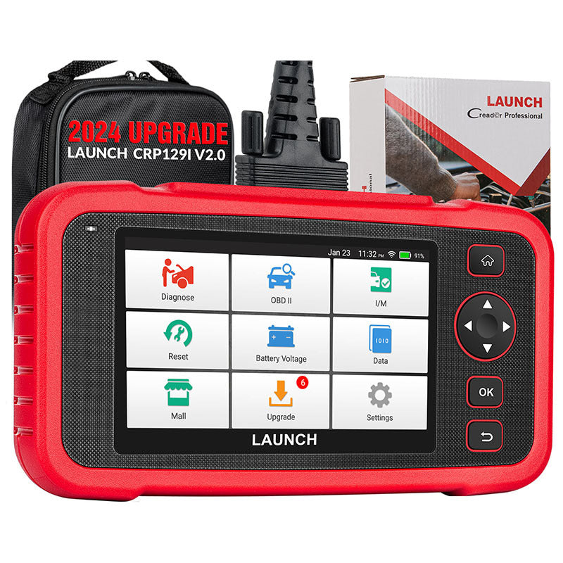 CRP129I V2.0 Four System Diagnostic tool for the most 12V cars EOBD OBD2 OBDII Scanner Software Lifetime free