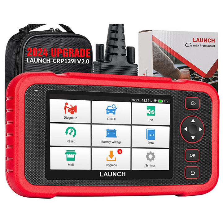 CRP129I V2.0 Four System Diagnostic tool for the most 12V cars EOBD OBD2 OBDII Scanner Software Lifetime free