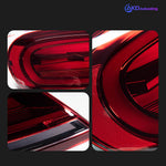 AKD Auto Parts tail light for Kever 2013-2019 latest styling LED DRL brake reverse light auto Accessories modified