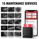 MUCAR BT200 PRO Car Diagnostics Tool Oil IMMO SAS 15 Reset OBD2 scanner Car code reader for full System diagnostics