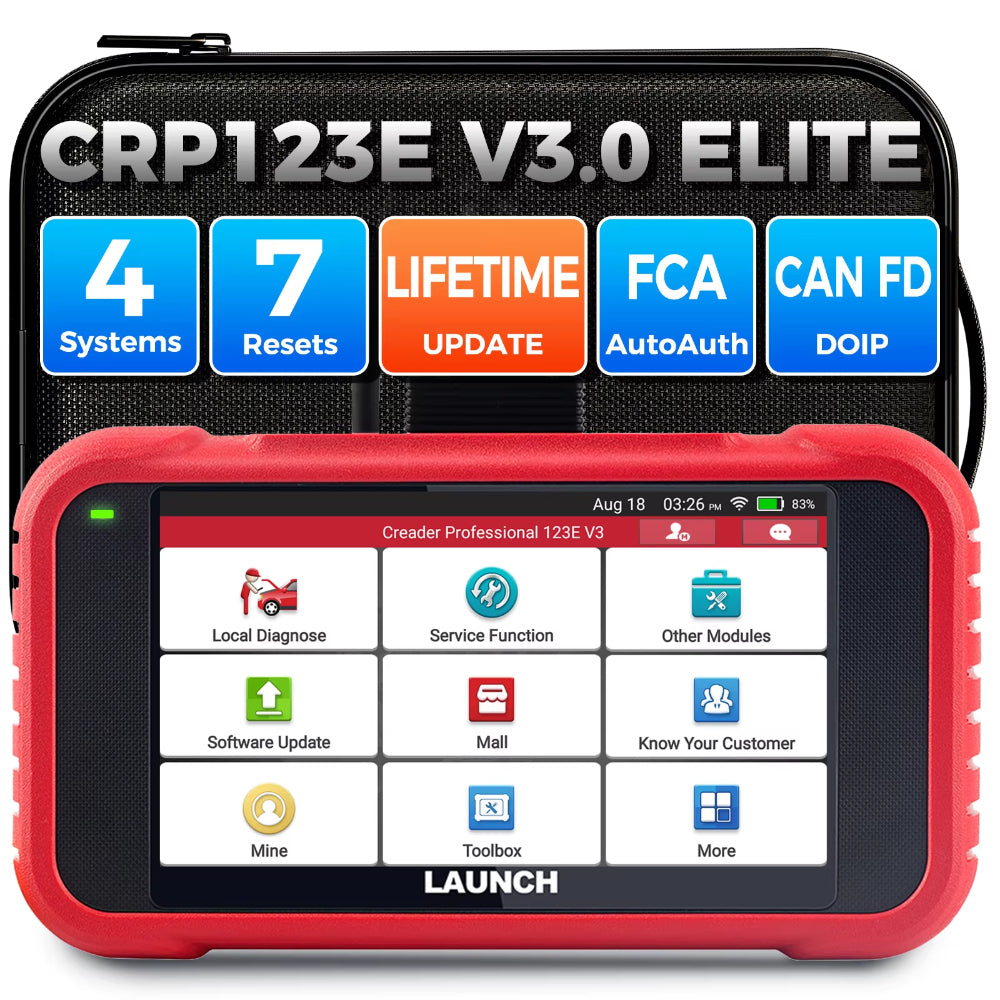 LAUNCH CRP123E V3.0 2026 diagnostic scanner Vier system Detection automatic Update Repair Magic Handy