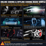 LAUNCH X431 Elite For Audi Auto Professional Obd2 Full-Function Can Fd/Bidirectional control Auto Diagnostic Scan tool