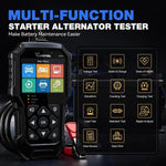 EU USA Stock VDIAGTOOL BT300 6V-12V Car Battery Tester for VRLA, GEL, AGM, EFB, standard and natte startbatteryen, health che