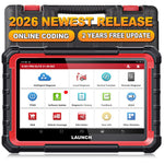 USA EU Warehouse Launch X431 Pro Elite full Functionele bidirectional OBD2 Scanner with CAN FD&DoIP ECU coding FCA AS PROS El