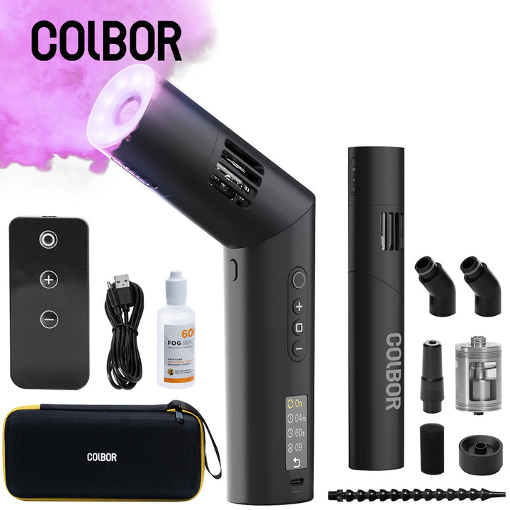 COLBOR CineFlare 40W CF5 Smoke machine portable Handheld Smoke machine wireless control for Video filming Atmosphere