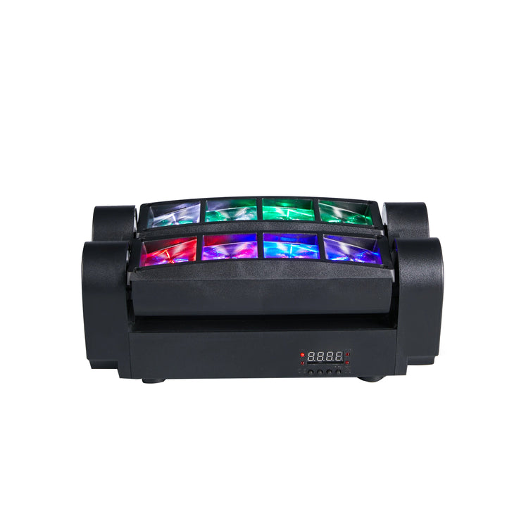 moving kop DJ-lighting LED Spider 80W RGBW stage lighting geluidsgeactiveerd DMX-512 for feest, pub, wedding, evenement, club