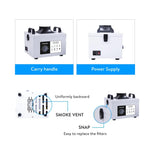 EU Stock KNOKOO FES150S 100W Soldeerrookafzuiger Germany warehouse Desktop Rookafzuiger Filter for Lassen Laser 3D printer