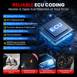 EU warehouse Launch X431 Crp919e Crp919x full system OBD2 diagnostic tool Scanner ECU Codeermachine with 2 year