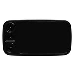 Boot Rechthoekige Pontonboottafel Marine RV Tafelblad Large counter with built-in cup holders Phone holder ABS Anti-veroudering