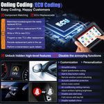 LAUNCH X431 PRO3 ACE full system wireless diagnostic Scantool with DBScar VII OEM Topologie Mapping ECU coding Scanner