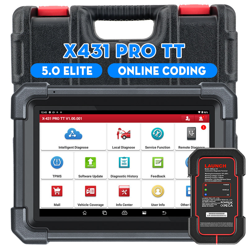 X431 Pro Tt Alles-in-Één bidirectional Autoscanner All system ECU coding Autocodelezer