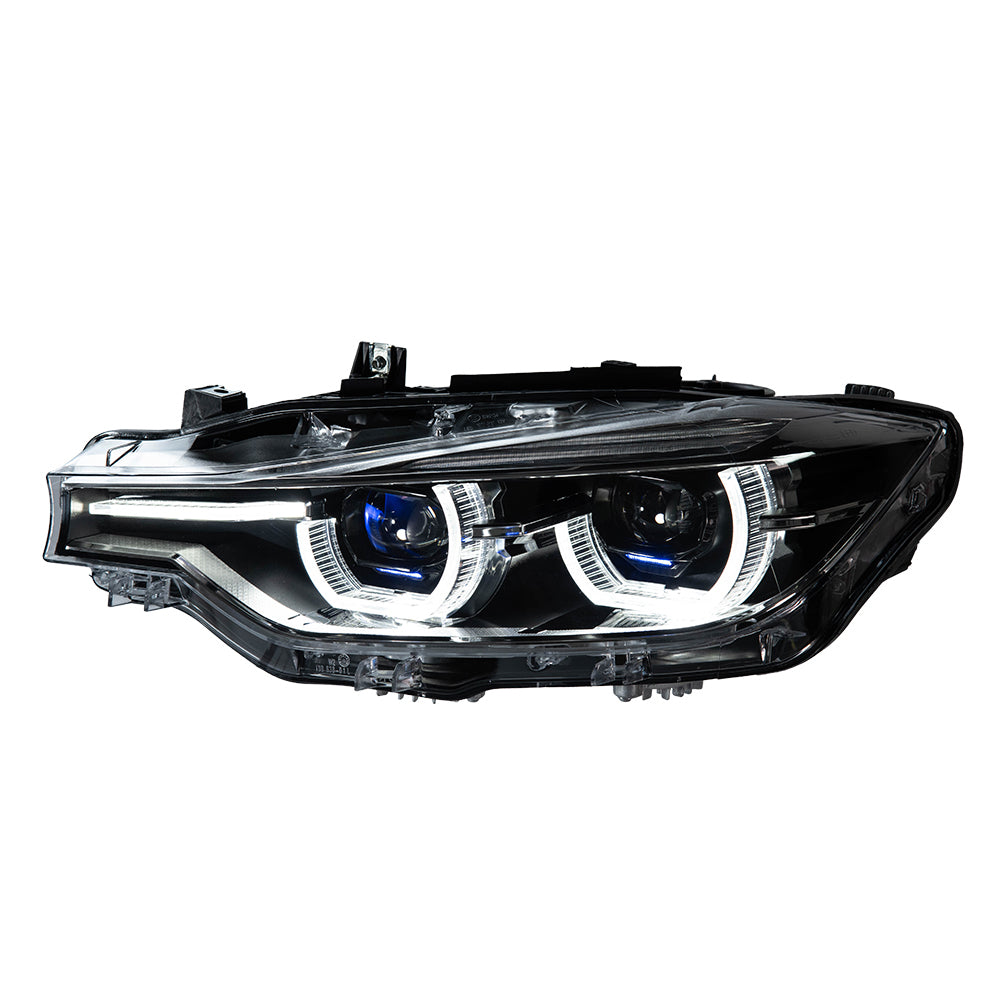 2 pieces AKD car styling headlights for BMW F30 F35 2012-2019 320i 320i latest styling LED DRL dual projector car accessories modified