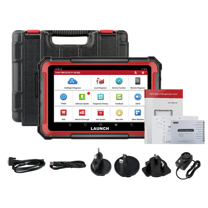 US EU Launch X431 PRO ELITE Bidirectional Scan tool ECU coding OBD2 Scanner Diagnostic tool Supports CANFD&Doip FCA Autoauth