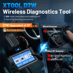 EU Stock XTOO D7W EU car diagnostic tool ABS code reader OBD2 Scanner for All Cars with key programming 39+ Reset