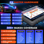 Usa Eu Warehouse Launch X431 Pro Tt bidirectional Scan Tool with Dbscar Vii Connector ECU coding car diagnostics Scanner