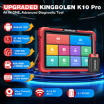 US EU Kingbolen 2025 K10 PRO Full system Bidirectional Automotive ECU coding OBD2 EOBD Diagnostic tool With 34 Resets