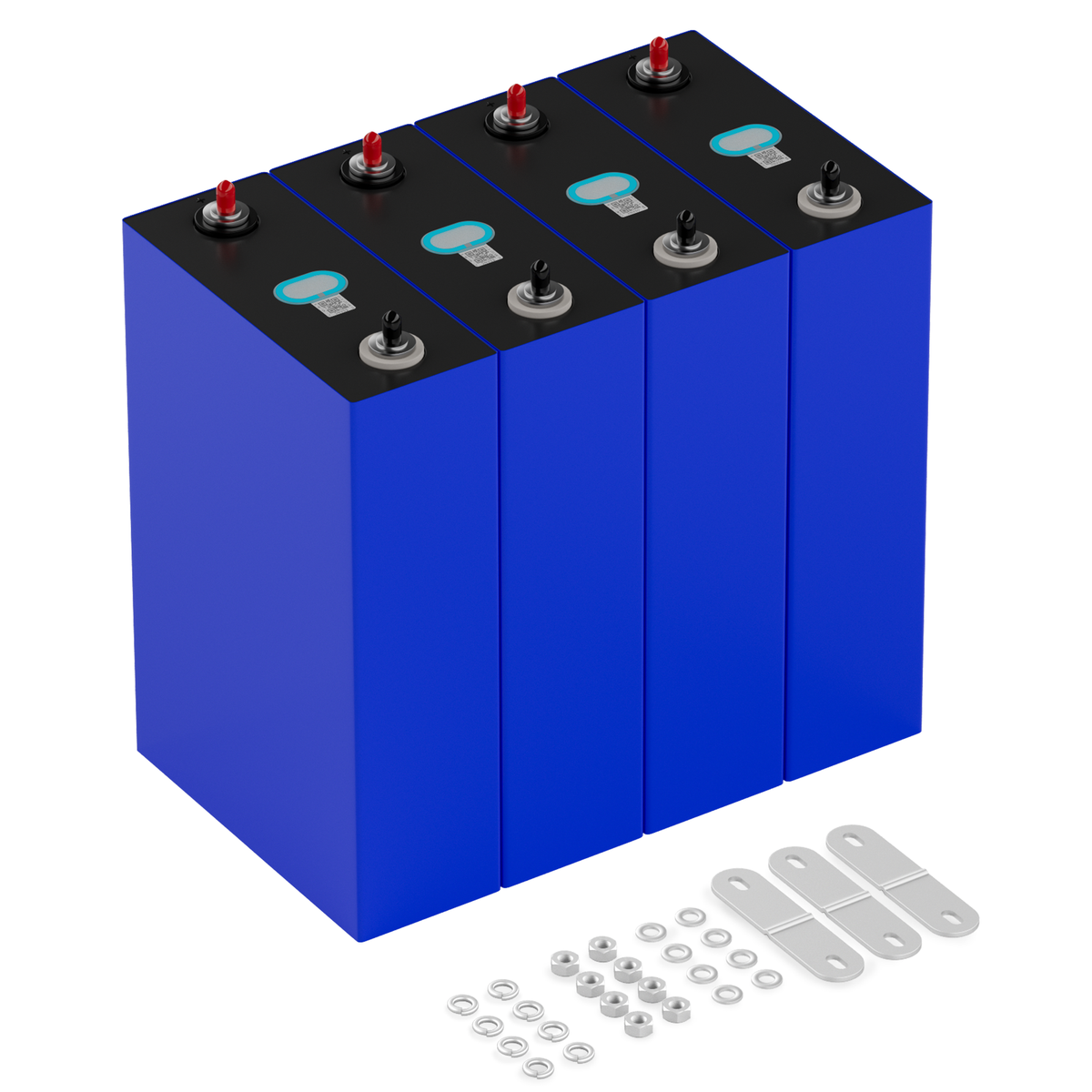 EU VS Stock 3.2V 280Ah Prismatische LiFePO4 280Ah Lithium Batterijen 3.2V 280Ah DIY 12V 24V 36V Lithium Batterijcellen X 4 pc