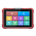 Usa EU warehouse KINGBOLEN latest K10 Pro bidirectional Scan Tool Bluetooth OBD2 Scanner Topologie Kaart functions ECU coding