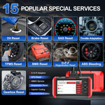 EU Warehouse KINGBOLEN S800 OBD2 Scanner S800 Autoscanner OBD2 diagnostic Scantool with 15 Reset oil brake Gaspedaal Service