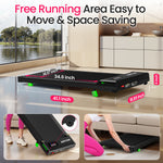 Treadmill with 2,5 pk brushless motor and 6% manual incline, EU-stock, direct shipping