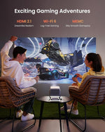 [EU on stock] JMGO N1 portable Mini Projector 750 ISO Lumen 1080P 4K support Smart Android 11.0 DLP Triple Laser Projector