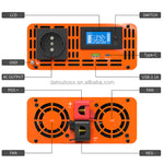 DATOUBOSS German warehouse, direct available: 24V electric stroomomvormer, 2000 Watt, 24V car-solar-energy, solar-energieomvormer