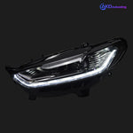 AKD headlight for Ford Mondeo Fusion headlight 2013-2016 DRL Turn signal High beam Angel Eye Projector Lens
