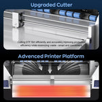 European Warehouse XP600 DTF Printer Printmachine Shaker Dryer DTF machine for Small Businesses A3 33CM Printer