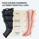 Beenmassage compressie boots air pressure therapie massager for circulatie, spierherstel & ontspanning home & in the sportschool
