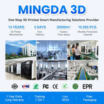 MD-1000D large format high Performance 1000*1000Mm FDM industrial 3D Druk for Car Kits